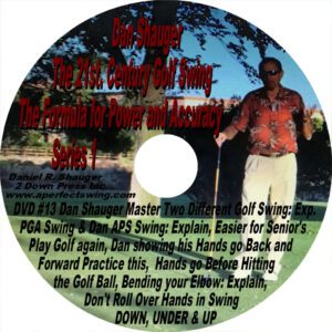 Golf instructional DVD titled 'How To Play Better Golf' with a male instructor on the cover.