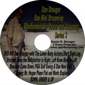 DVD cover for Dan Shaugher's streaming series on wood accuracy and sharpening tips.