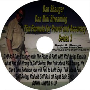 CD cover featuring Dan Shauger for a streaming series on performance and accuracy.