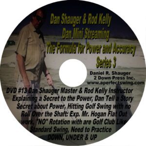 DVD disc featuring Dan Shaager and Rod Kelly's live worship music.