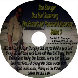 CD cover for Don Shauger's golf training album.